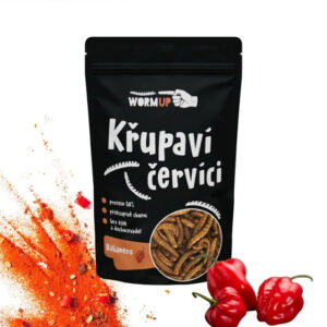 Křupaví červíci (habaněro) 20g