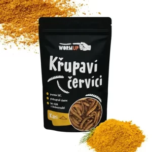 Křupaví červíci (kari) 20g